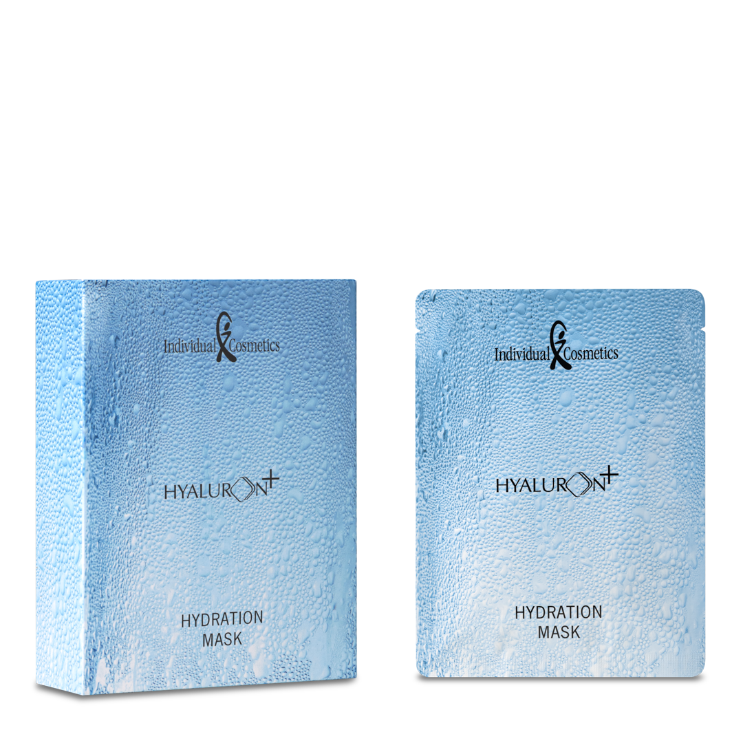 HYALURON+ Hydration Mask – Mască Tip Șervețel cu Acid Hialuronic și Aloe Vera (10 bucăți)