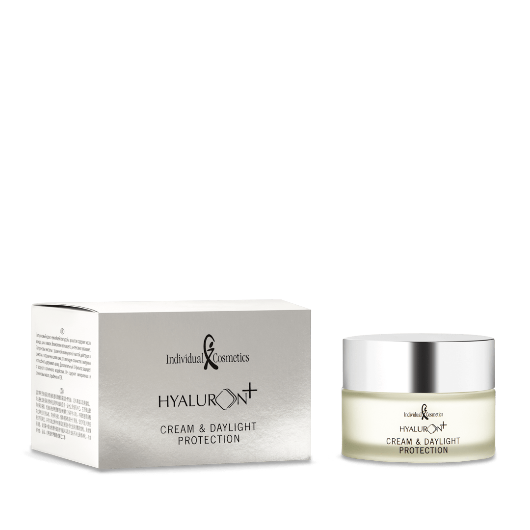 HYALURON+ Cream & Daylight Protection SPF 10 – Cremă de Zi Hidratantă cu Acid Hialuronic și Protecție Solară - MesmeRise
